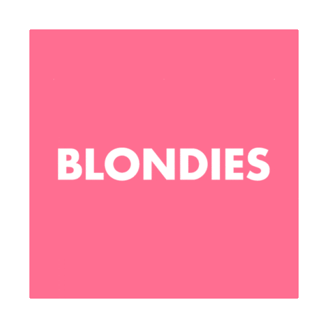 Blondies Sticker by Food Dudes