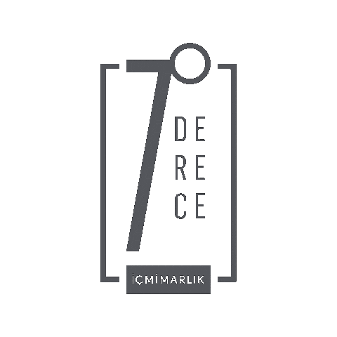 7Derece İçmimarlık Sticker