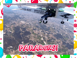 Parabens Aviao GIF by Skydive Maia Paraquedismo