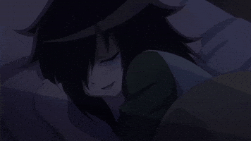 Tomoko Kuroki Sleeping GIF