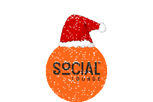 Social Lounge Christmas Sticker by Social Lounge&Bakery