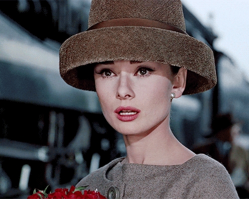  fashion sad style vogue audrey hepburn GIF