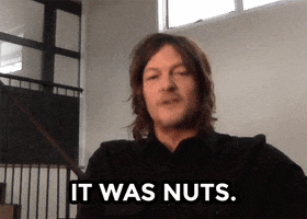 The Walking Dead Nuts GIF by The Tonight Show Starring Jimmy Fallon