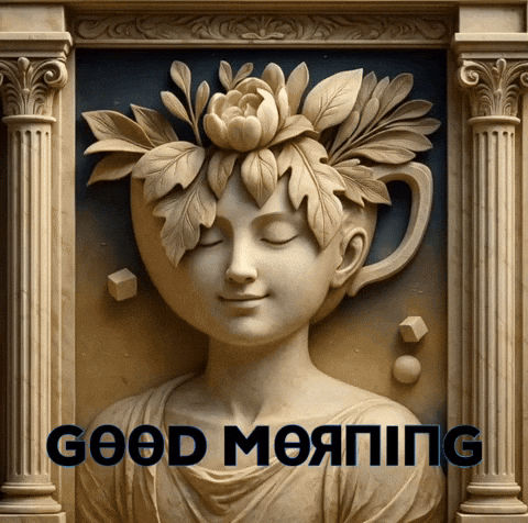 Good Morning Gm GIF by The LSD Hotel