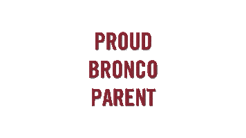 Go Broncos Sticker by SantaClaraUniversity
