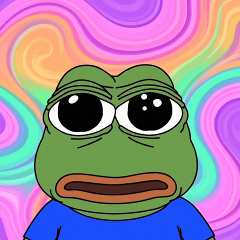 Pepe The Frog Mind Blown GIF