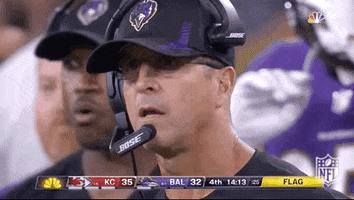 Shocked Baltimore Ravens GIF by NFL