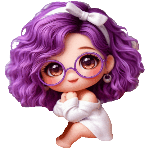 Girl Sticker