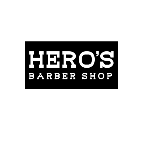 Hero's Barber Shop Sticker