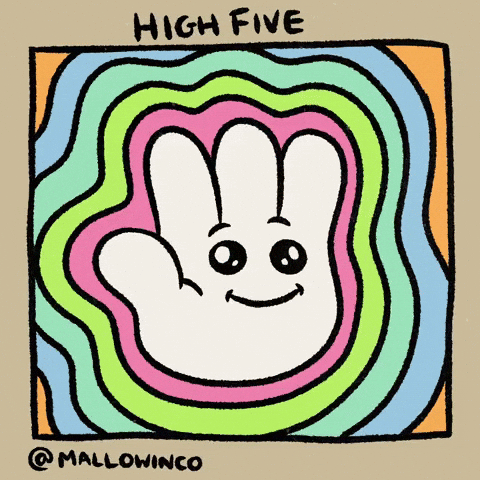 High Five GIF by Super Freak