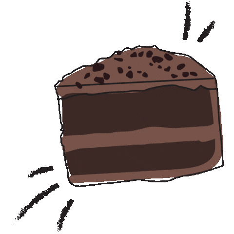 Chocolate Cake Sticker by LAMARCA