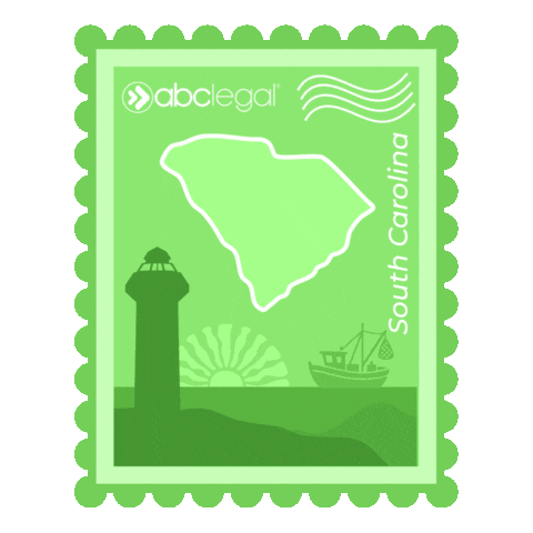 South Carolina Letter Sticker by ABCLegal