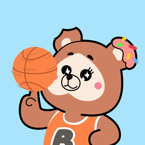 Basketball Spin The Ball GIF by Beraji Bears