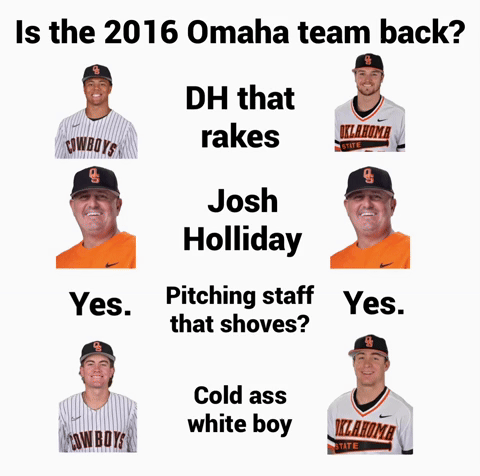 Oklahoma State Baseball GIF