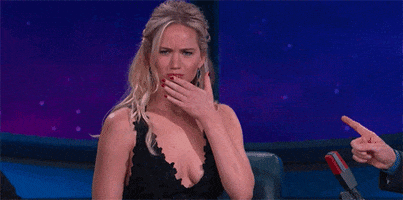 Jennifer Lawrence Flirting GIF