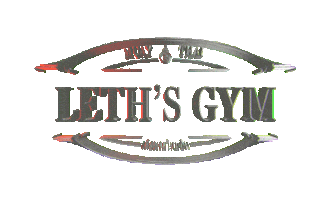 Leths Muay Thai Gym Sticker