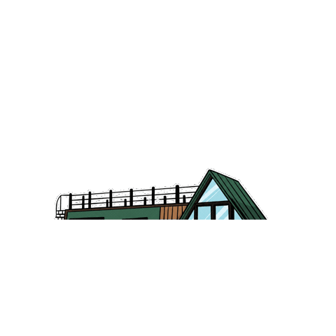 Tinyhouse Sticker by Mainefactured