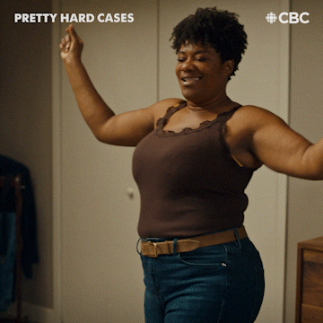 Happy Adrienne C Moore GIF by CBC