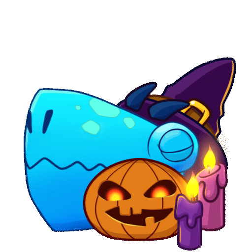 Halloween Dragon Sticker