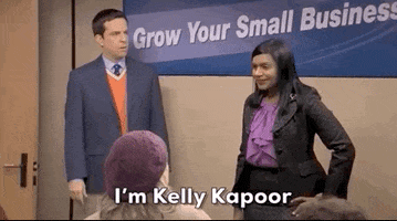 Kelly Kapoor The Business Bitch GIF