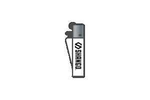 Lighter Sticker by Shango Michigan