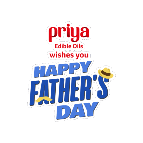 Fathers Day Papa Sticker by Priya Oils