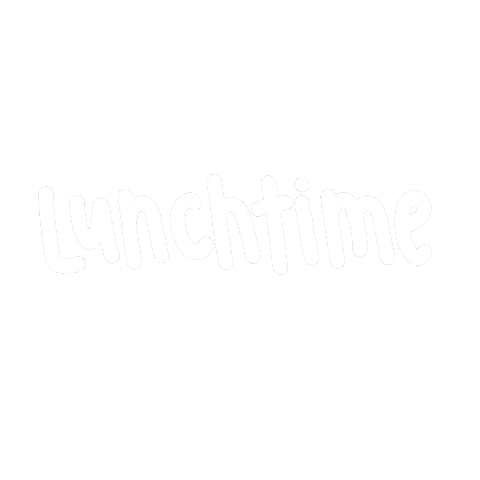 Lettering Breakfast Sticker