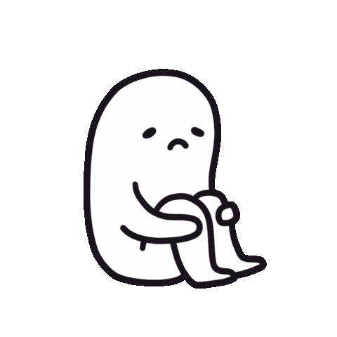 Sad Emo Sticker