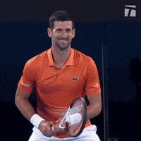 Happy Novak Djokovic GIF by Tennis Channel