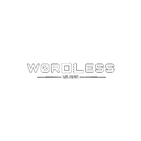 Wordless Milano Sticker