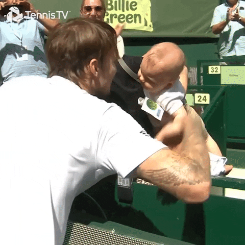 Baby Kiss GIF by Tennis TV