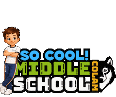 Middlecolam Sticker by KÍNDER MULTIMEDIA - COLAM