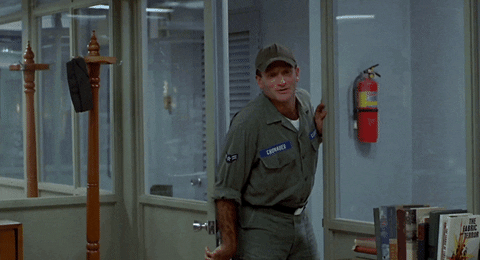 Good Morning Vietnam / Barry Levinson / 1988 Giphy