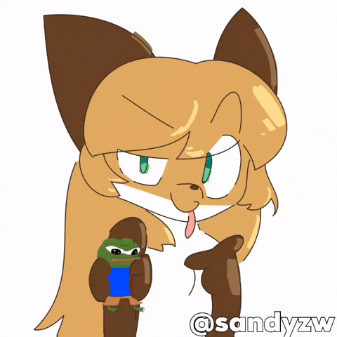Pepe The Frog Fox GIF