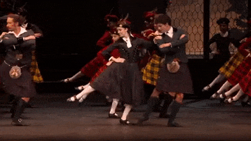 Scottish Reel GIF by English National Ballet