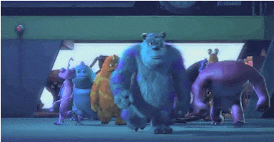 monsters inc. animation GIF by Disney Pixar