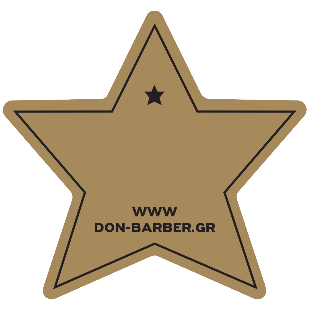 DON Barber & Groom Sticker