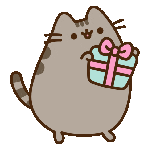 Christmas Celebrate Sticker by Pusheen for iOS & Android | GIPHY