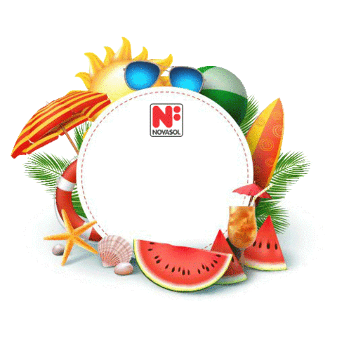 Travel Beach Sticker by NOVASOL