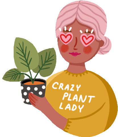Plant Leaf Sticker by Sasa Khalisa