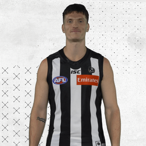 GIF by CollingwoodFC