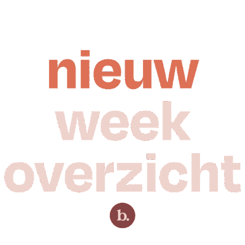 Nieuw Bib Sticker by Bibelotte