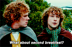 Résultat de recherche d'images pour "hobbit breakfast gif"