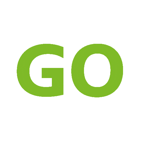 Go Sticker by Vanbinnennaarbuiten