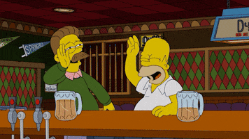 Drunk The Simpsons GIF by FOX TV