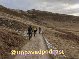 unpavedpodcast podcast gravel unpaved paved GIF