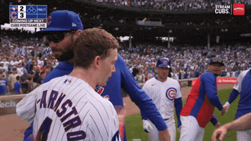 Chicago Cubs Hug GIF