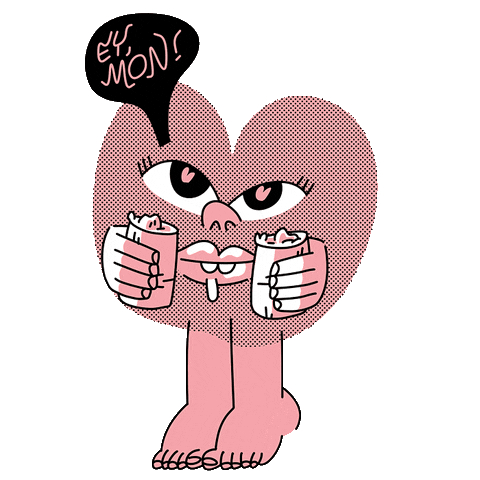 Heart Love Sticker by The Stranger