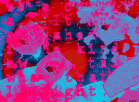 michaelpaulukonis glitch eyes 2001 digital collage GIF