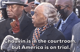 Al Sharpton Chauvin GIF by GIPHY News